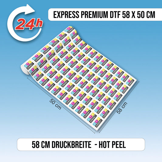 EXPRESS - Premium DTF Transfer 580 x 500 mm