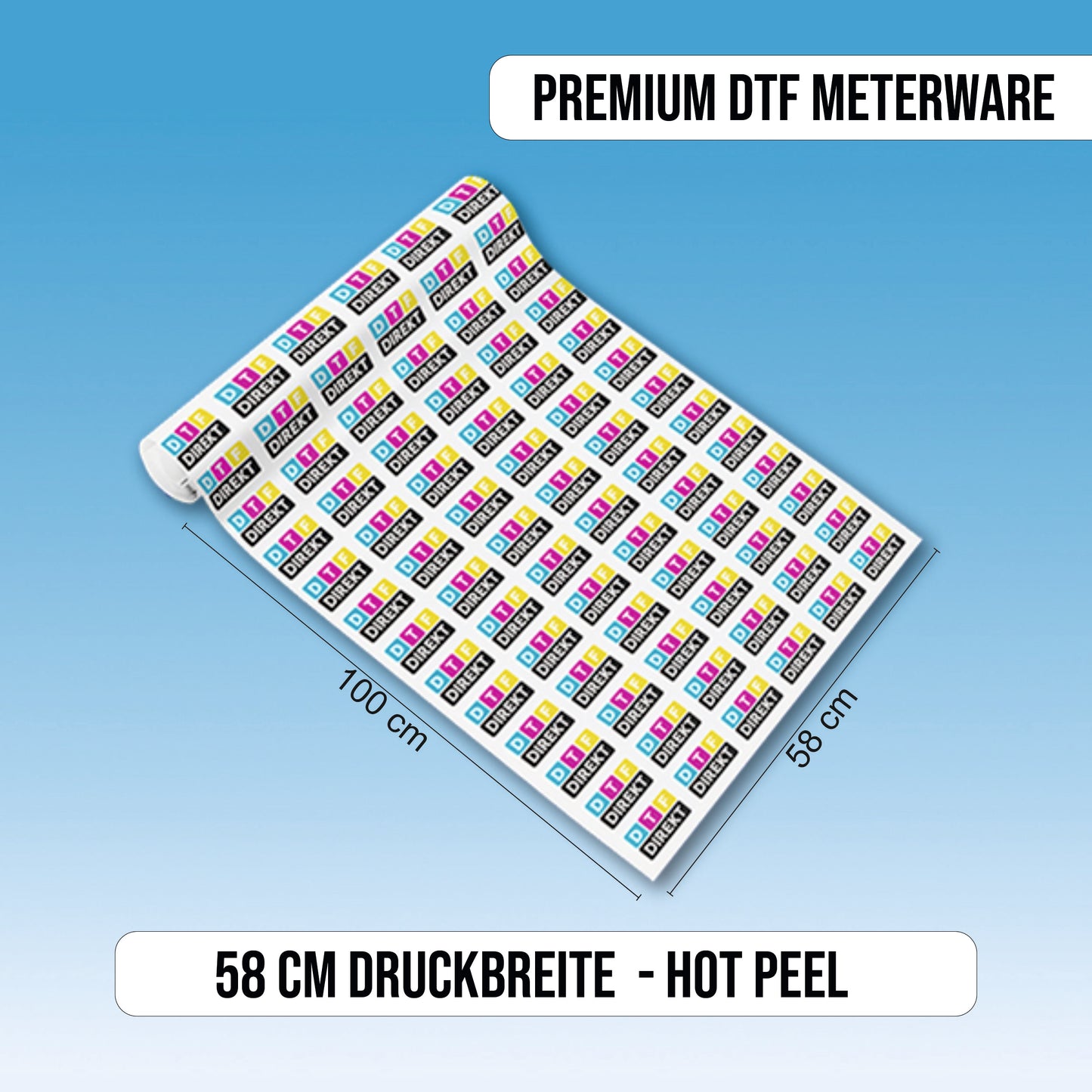 Premium DTF Transfer 560 x 1000 mm